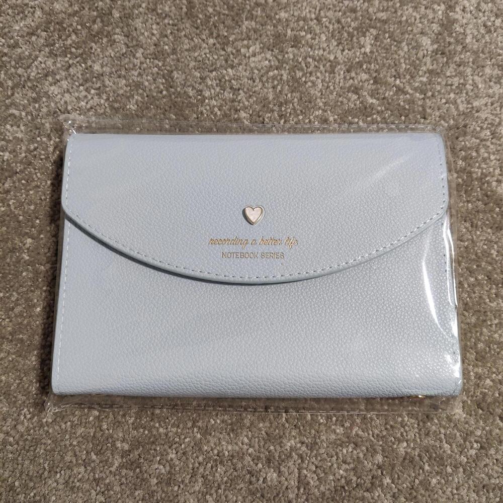 Victoria's Journals Recording a Better Life Notebook Series Pouch in Blue